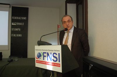 Il presidente Inpgi Andrea Camporese